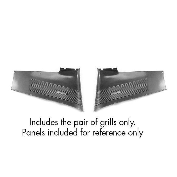 Scott Drake C7ZZ-6331067-VG Mustang Grills Interior Upper